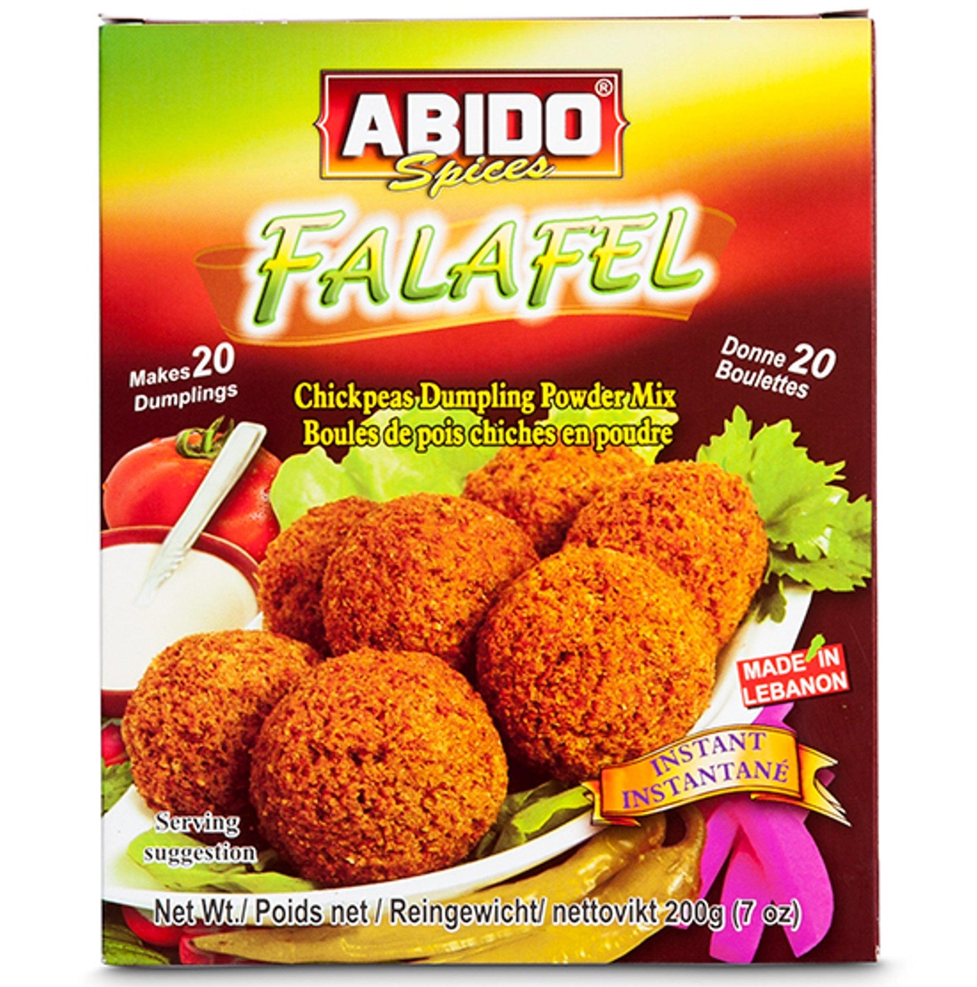 Falafel Instantaneo Mix, Abido, 200 gr