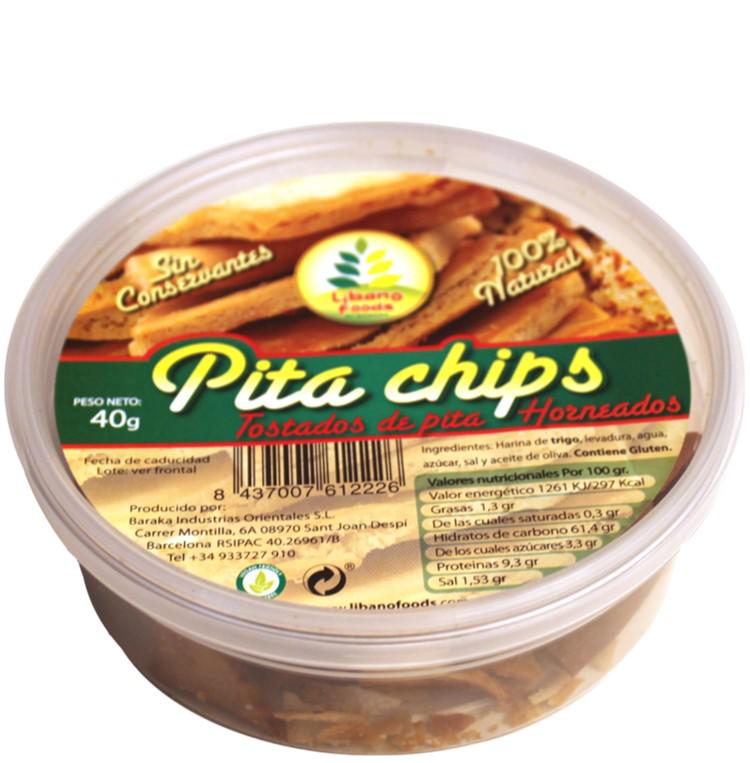 Pita Chips, Libanofoods, 40 g