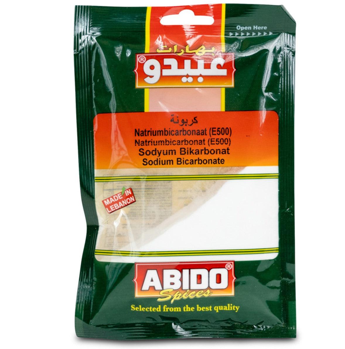 Bicarbonato de Sódio, Abido, 100 gr