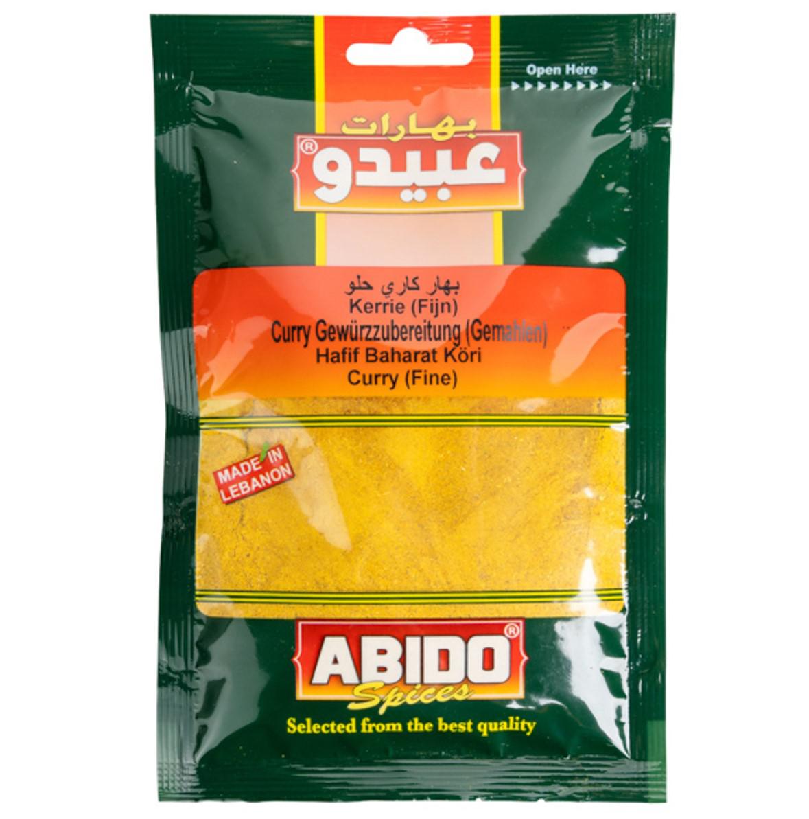 Curry Dulce Molido, Abido, 50 gr