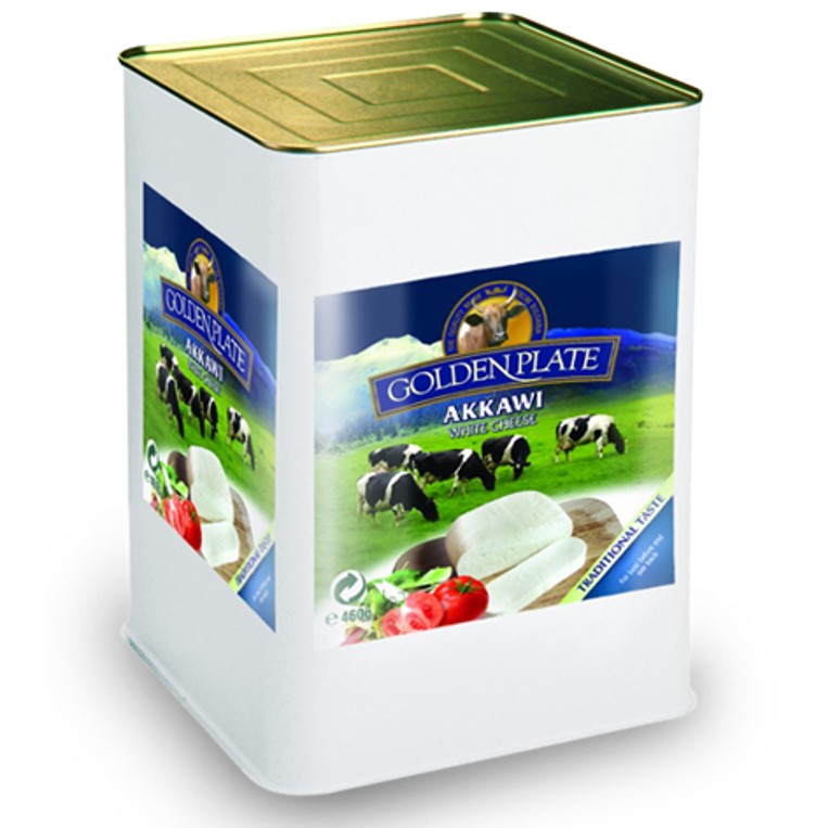 Queso Akkawi 17 kg Golden Plate
