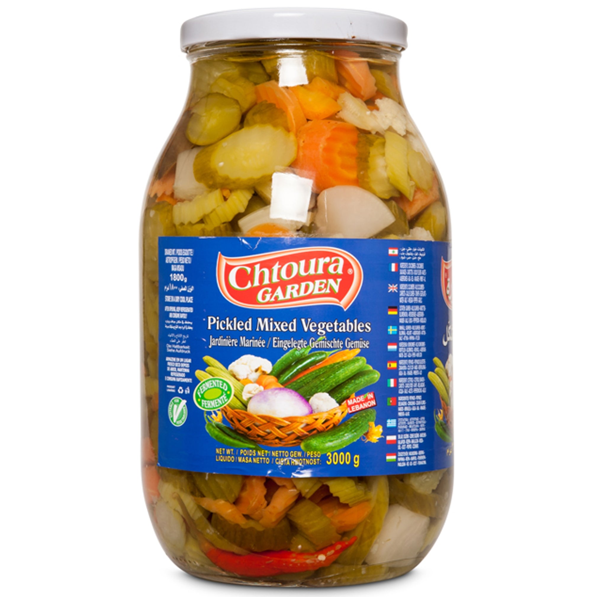 Pickled Mixed Vegetables Chtoura 3kg