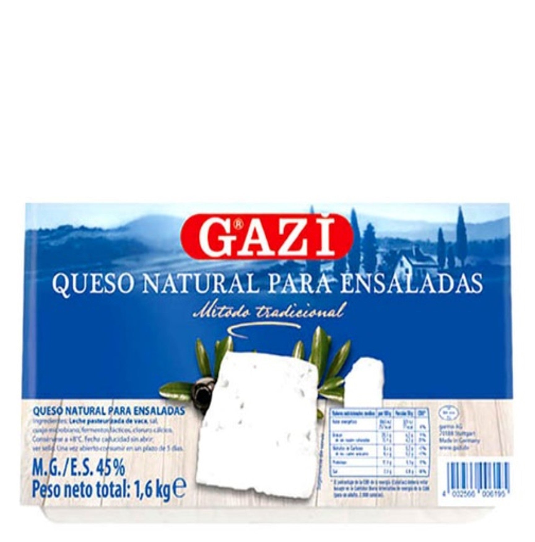 Queso Blanco Gazi 1600 gr